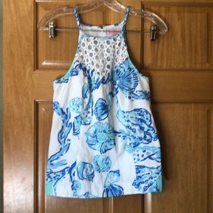 Lilly Pulitzer top with amazing detail!